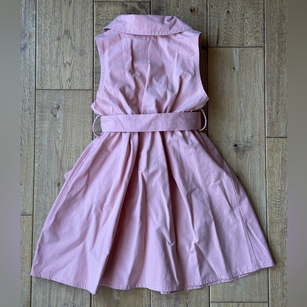 Mia Belle Girls How Timeless Belted Trench Dress size 5 - Picture 6 of 9